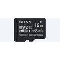 Sony 16GB microSDHC HighSpeed UXA  Class10 UHS-I U3, inkl. SD-Adapter, Lesen 95MB/sec., Schreiben 70MB/sec.