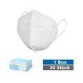 Siegmund Care 20er Box FFP2 Atemschutzmaske zertifiziert nach FFP2-Norm (Masken sind einzeln verpackt gefaltet, Modell JFM02)